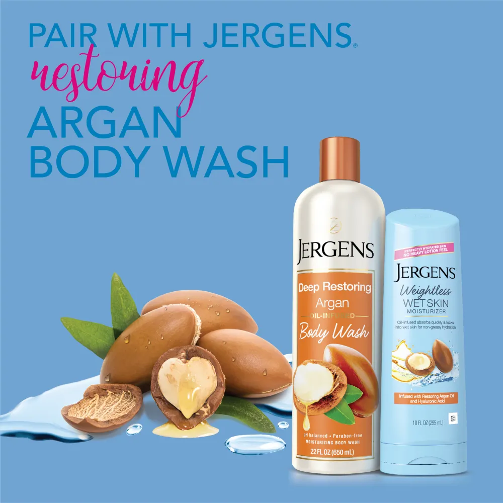 Wet Skin Moisturizer, Argan Oil