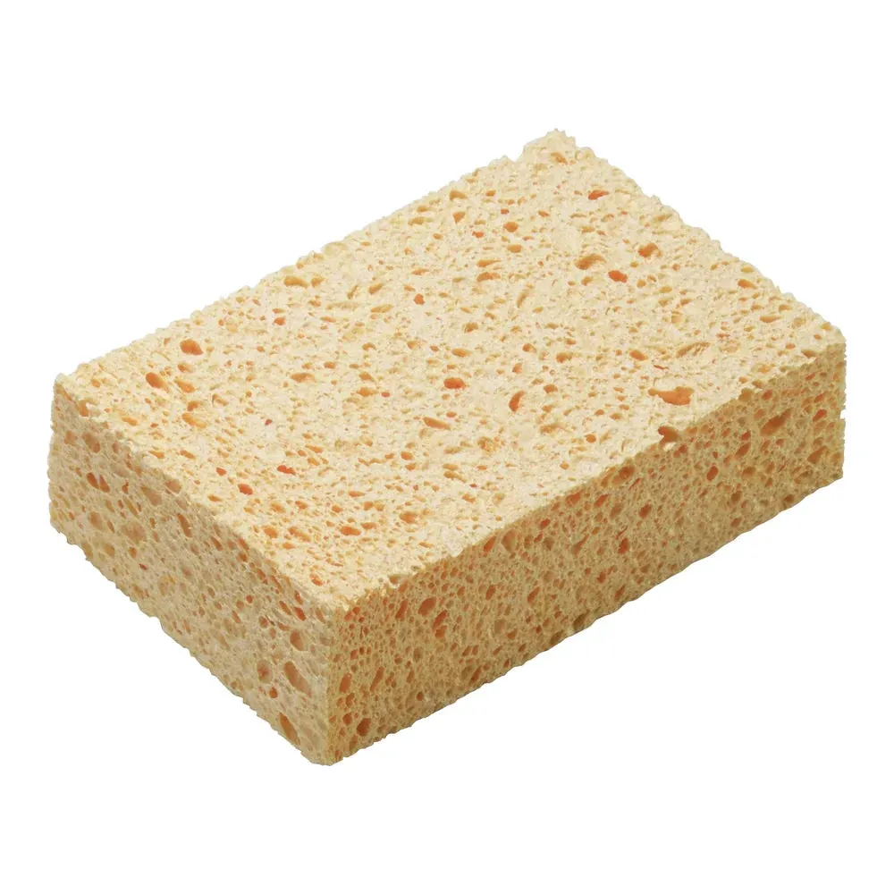 Winco SP-C64Y Biodegradable  Cellulose Sponge, 6"x4.2"x1.6", 3pcs/pk
