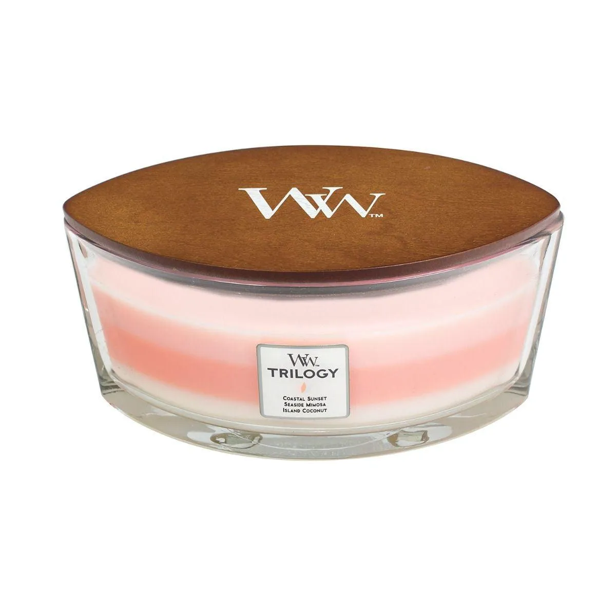 WoodWick Island Getaway Trilogy Candle Crackles As It Burns Ellipse Hearthwick