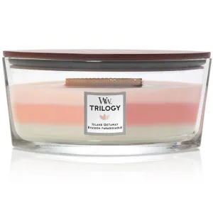 WoodWick Island Getaway Trilogy Candle Crackles As It Burns Ellipse Hearthwick
