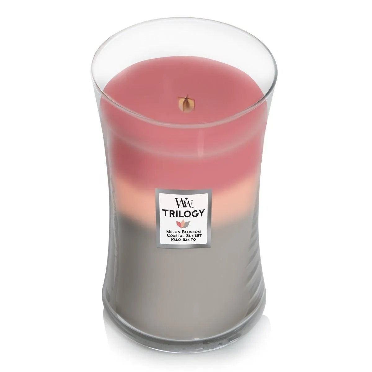 WoodWick Shoreline Trilogy Large Candle Crackles As It Burns 610G Hourglass