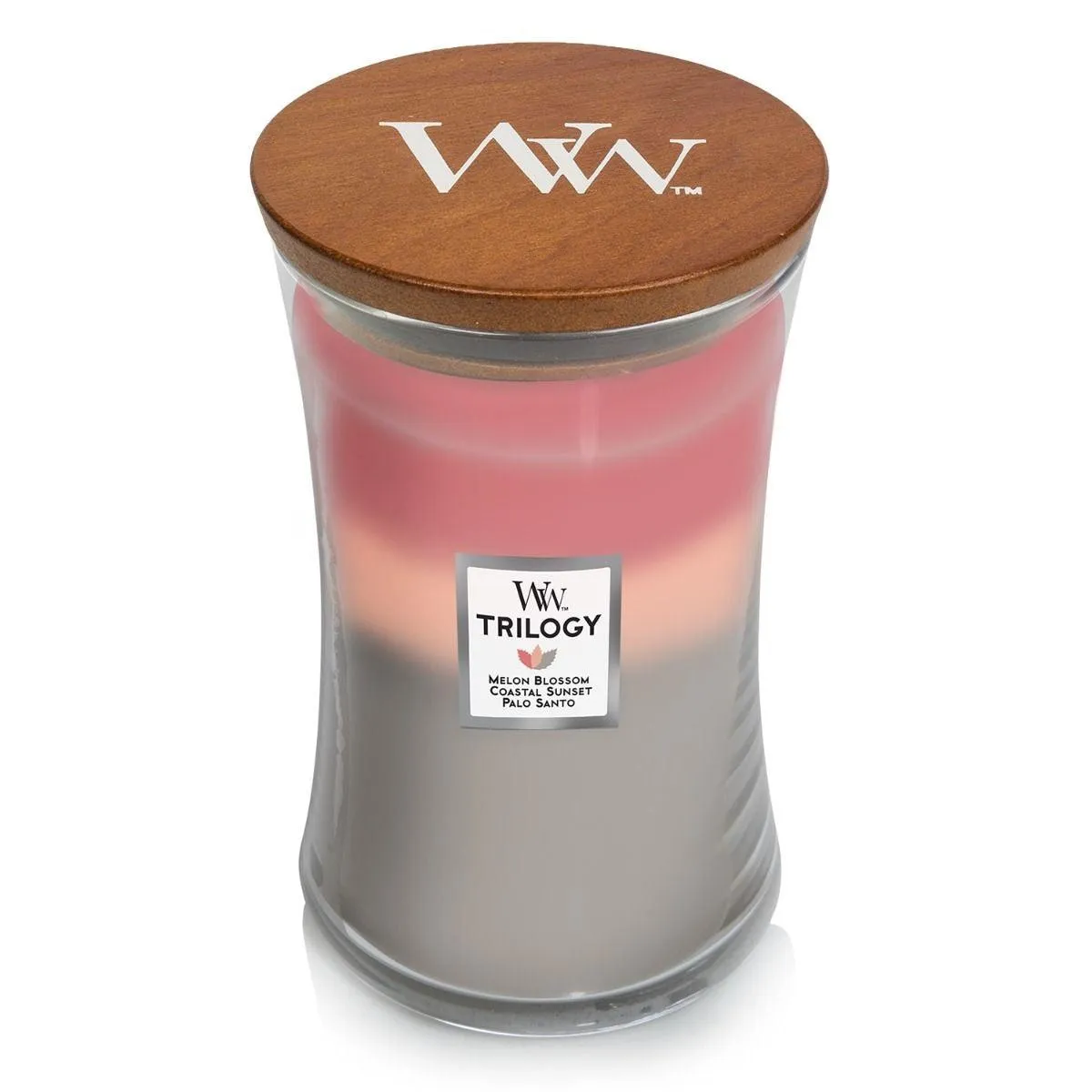 WoodWick Shoreline Trilogy Large Candle Crackles As It Burns 610G Hourglass