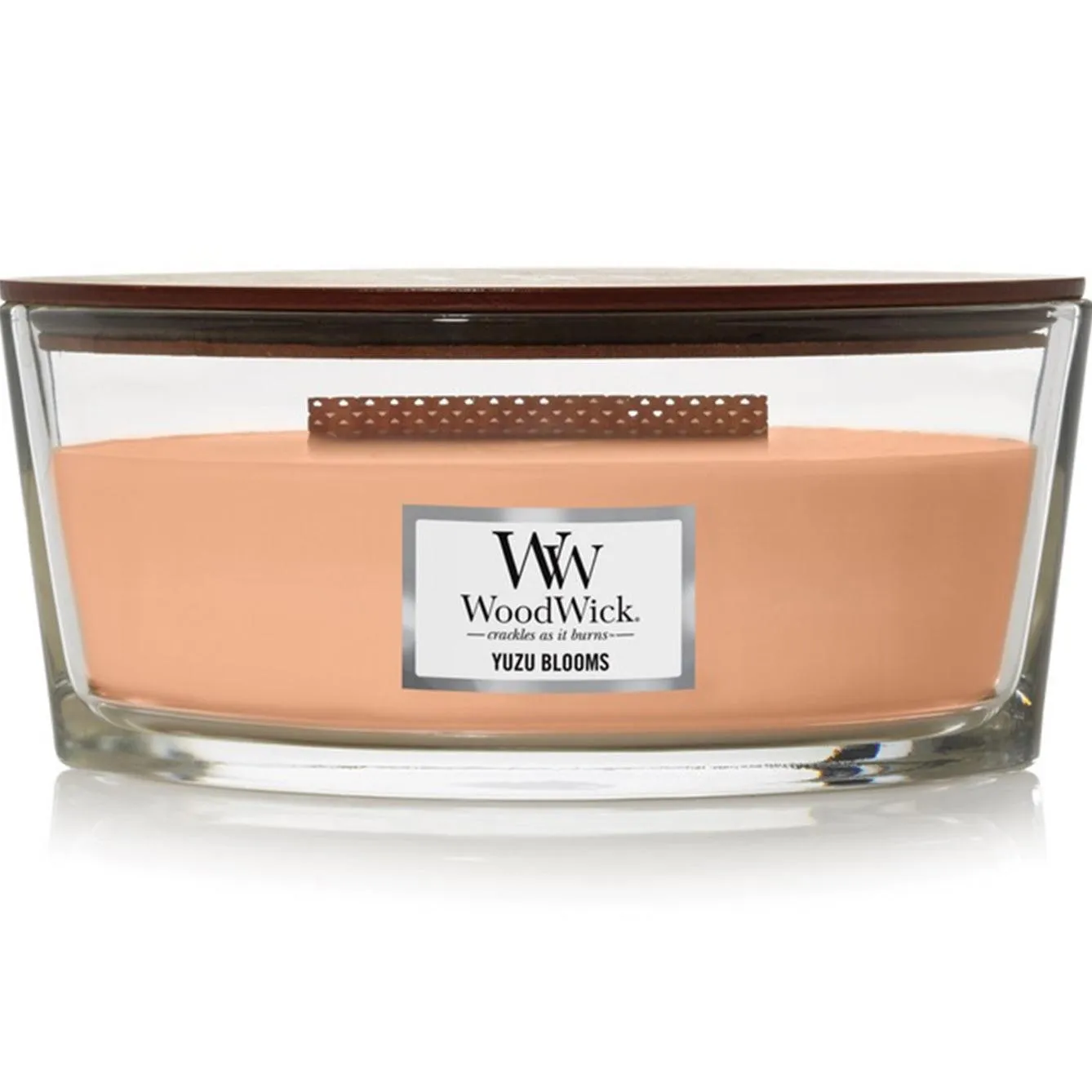 Woodwick Yuzu Blooms Candle Crackles As It Burns Ellipse Hearthwick
